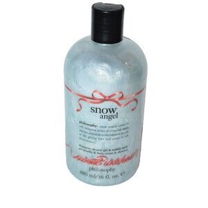 New Philosophy Snow Angel 3 in 1 Shampoo Shower Gel Bubble Bath 16 oz Sealed